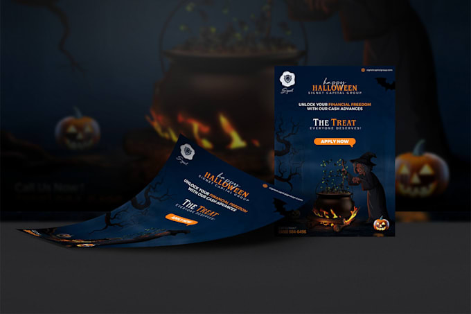 design creative flyer poster and brochure
