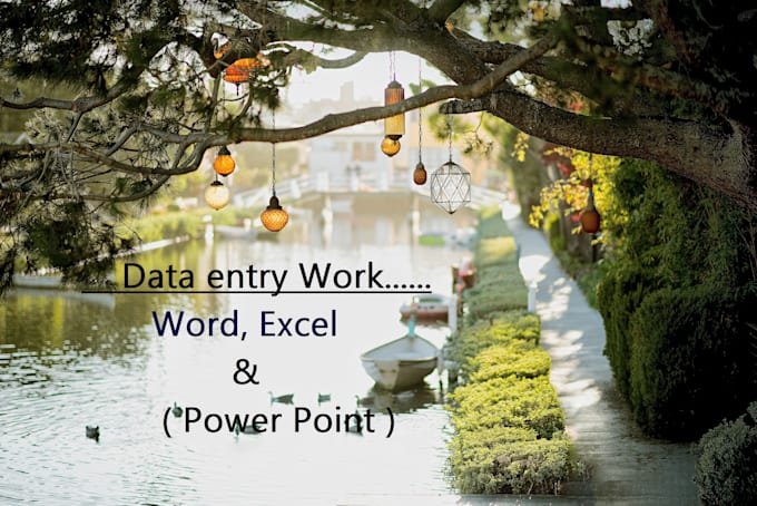 do data entry worker