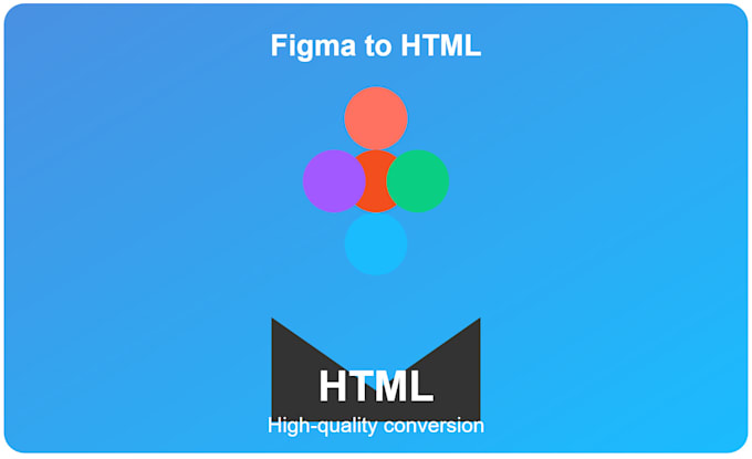 Figma design to responsive html and css by Sardartamoor13 | Fiverr