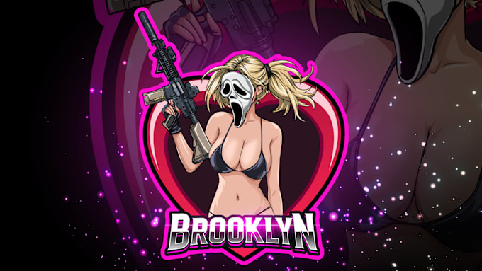 design animated stream overlay, kick, twitch overlay, twitch logo, banner emotes