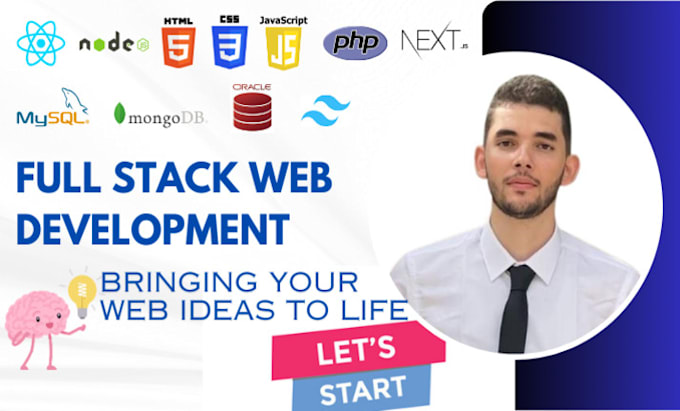 develop a full stack web application or website