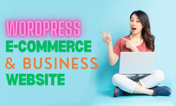 create a stunning wordpress website or redesign your e commerce site