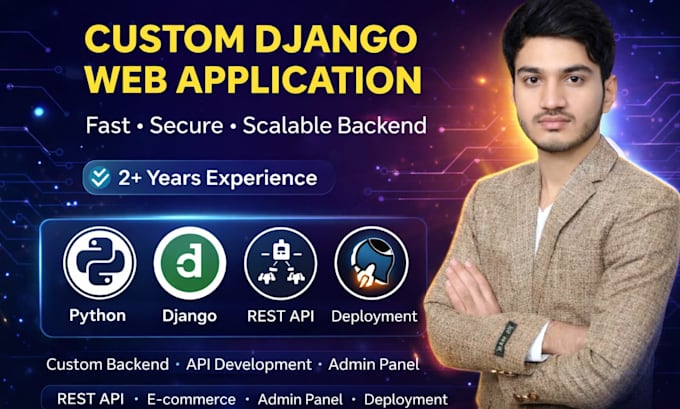 build and deploy your python django application