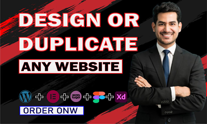 design clone or duplicate build a wordpress website