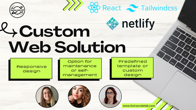 Build a custom react and tailwind css website from scratch by ...