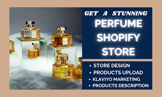 Do perfume shopify store marketing via facebook ads tiktok ads by