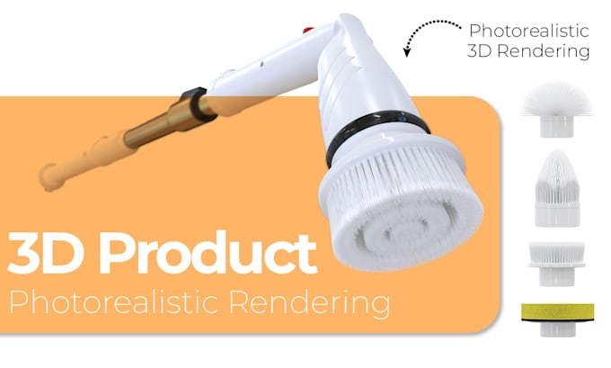 Do photorealistic 3d product rendering by Creativejunaid9 | Fiverr