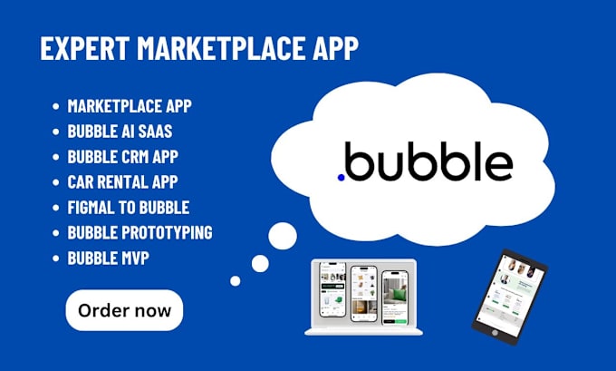 Build bubble marketplace dashboard and crm app on bubble io mvp bubble