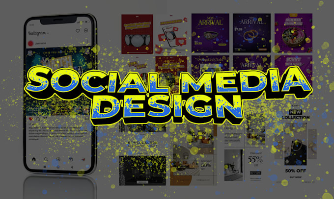 create a social media post design