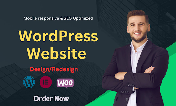 create a fully responsive wordpress website design at an affordable price