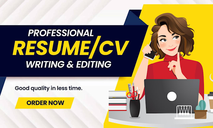 write edit and redesign your resume as expert CV maker