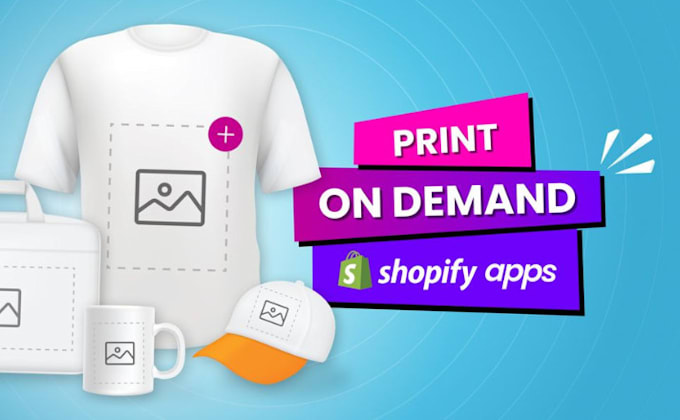 create print on demand shopify store, pod dropshipping store