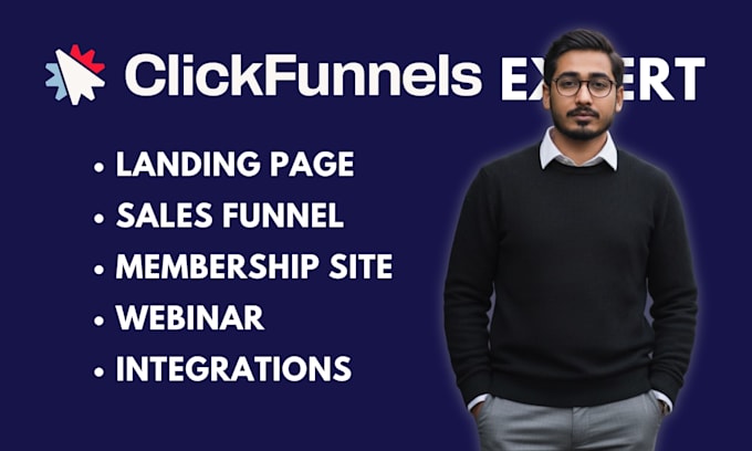 build high converting funnels and websites with clickfunnels