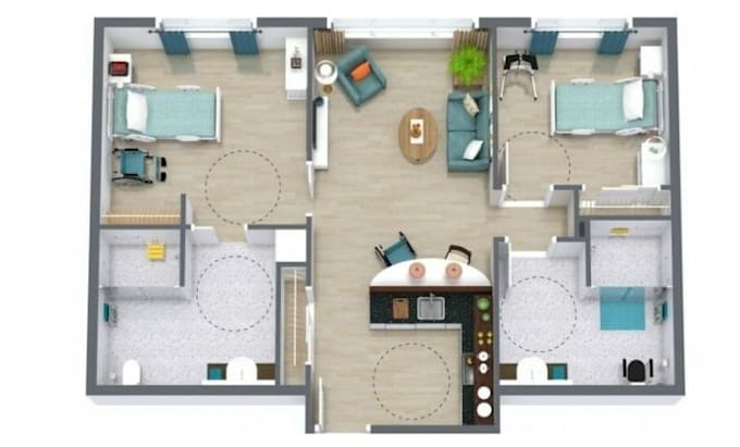 design 4d architectural and construction plans in autocad