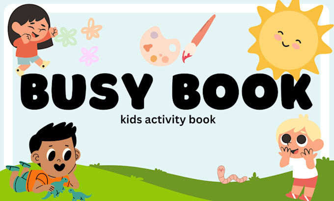make custom busy books for kids