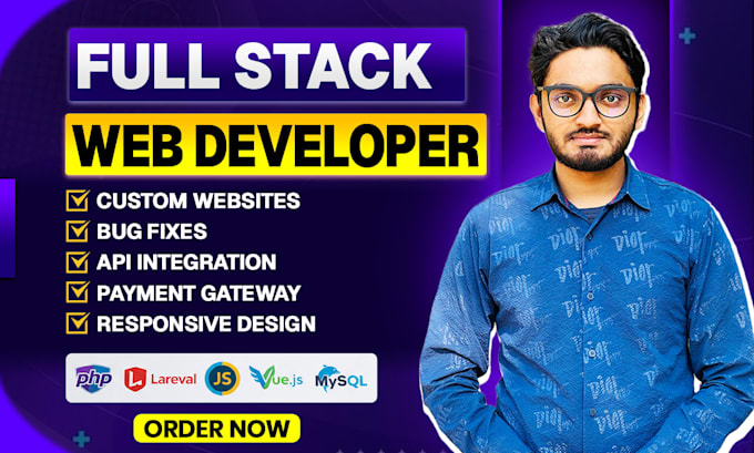 be your fix bugs and error and in PHP laravel ,react,node js