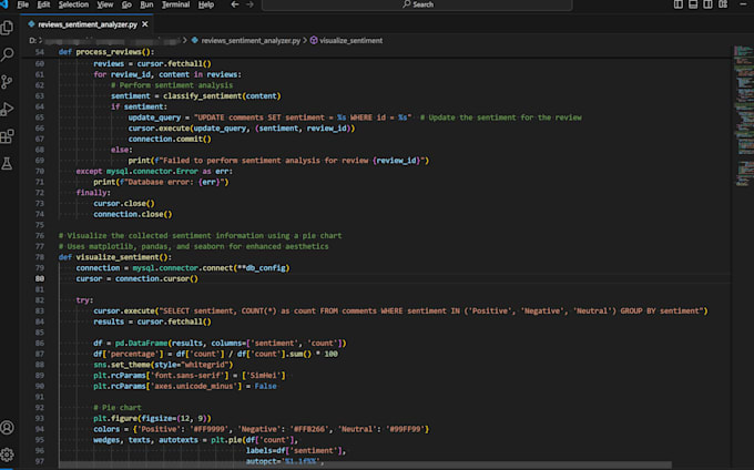 Do python assignments, projects, and help debug code by Sfrnc_exe | Fiverr