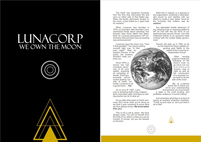 layout and format your tabletop roleplaying game