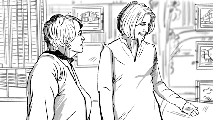 create freestyle sketches storyboard your story