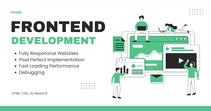 develop, fix, and optimize your frontend website