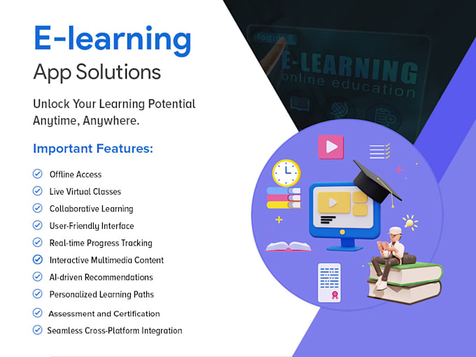 build learning app, quiz app, survey app for android and IOS