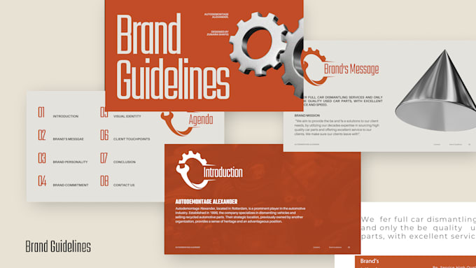 build your brand logo, identity and brand manual