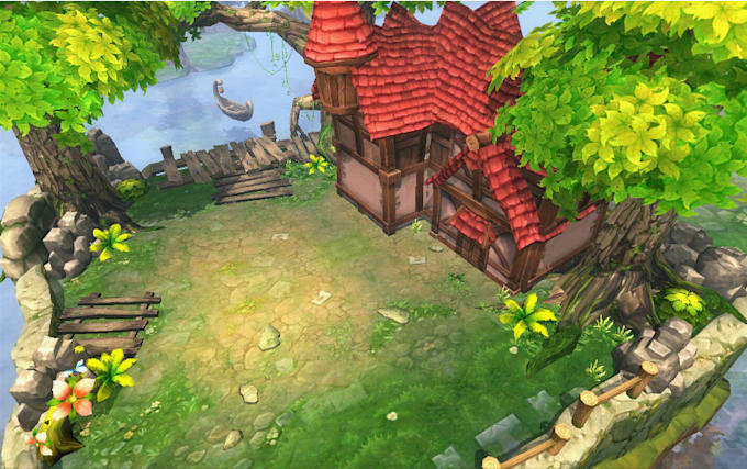 Create 3d game environment for metaverse, vr and more in unity 3d by ...
