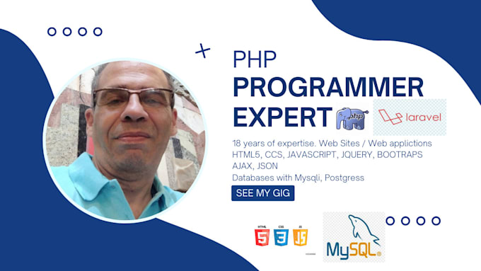 be your programmer in PHP, javascript, CSS, bootstrap, or actionscript