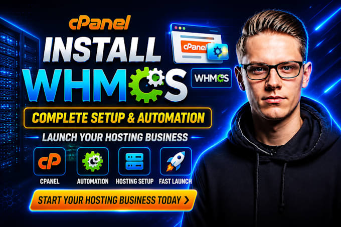 install whmcs on your hosting and set up your web hosting reseller business