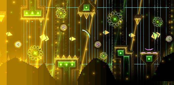 decorate a worthy part in geometry dash