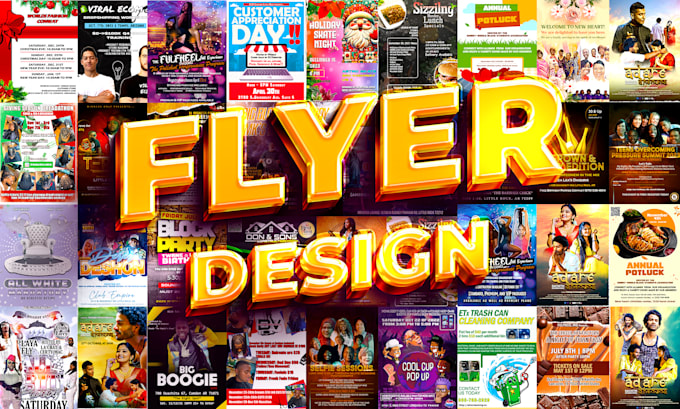 design attractive flyer and poster