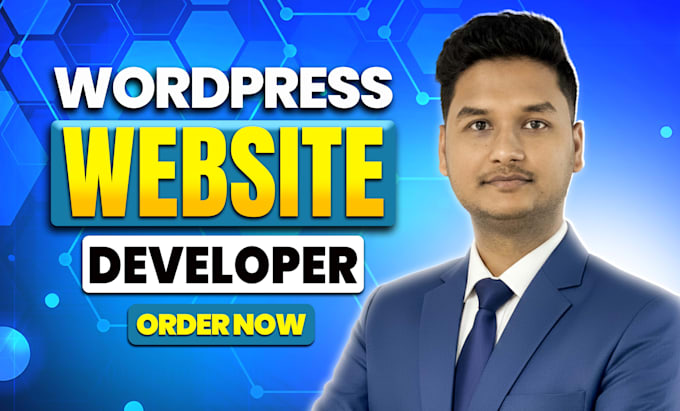 build design or redesign wordpress website development as a wordpress developer