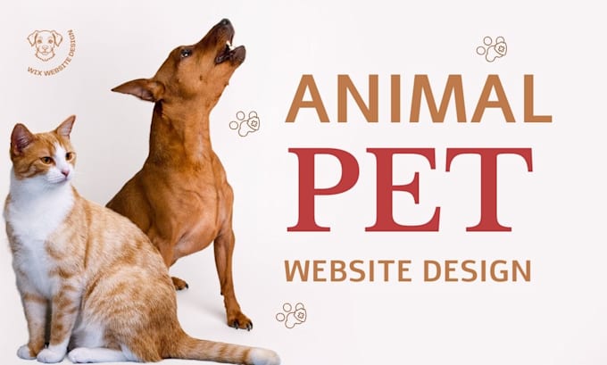 design animal or pet website with unlimited revisions