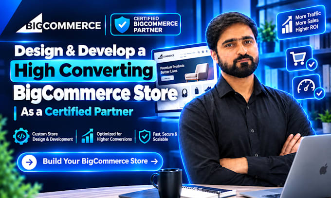 design and develop a high converting bigcommerce store as a certified partner