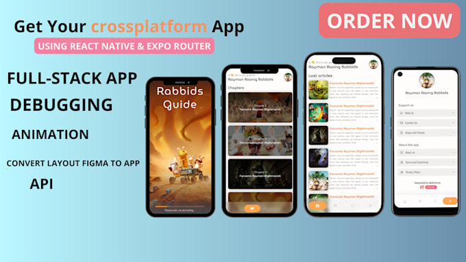 full stack cross platform app development ios and android