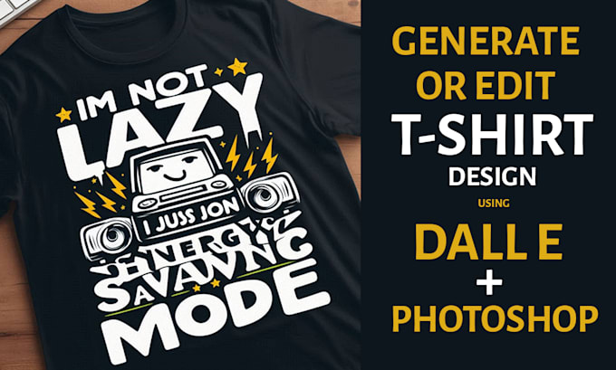 create ai generated t shirt using your text and imagination