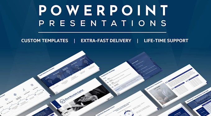 create professional presentation slides design