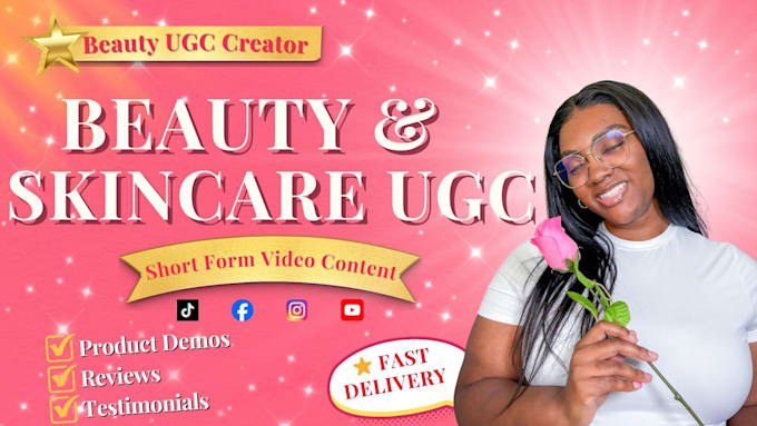 beauty and skincare ugc