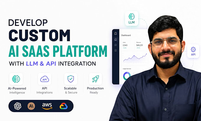 develop a custom ai saas platform with llm claude API integration