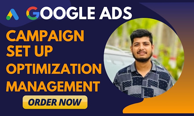 set up and manage your google search ads adwords display PPC campaign