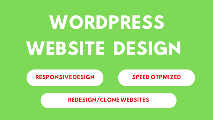 do wordpress website development, design and redesign wordpress blog website