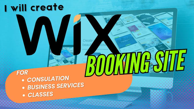 create wix booking website for services and classes