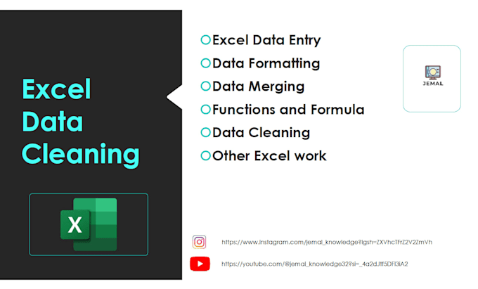 do ms office excel data cleaning I am an expert in microsoft excel
