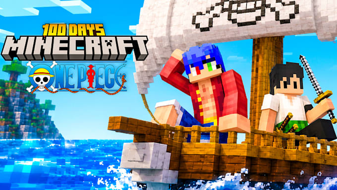 make high quality minecraft thumbnails for you