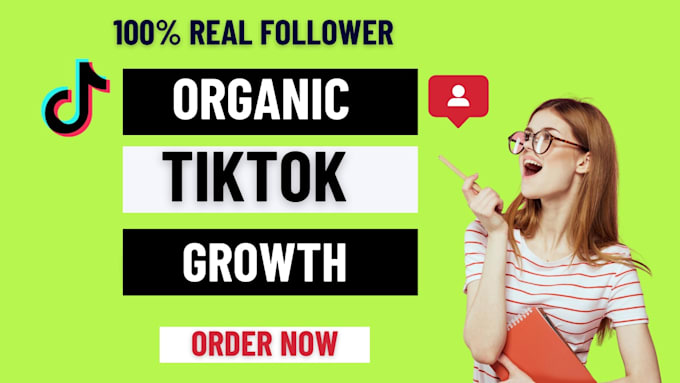 Do super fast organic tiktok growth and increase followers by ...