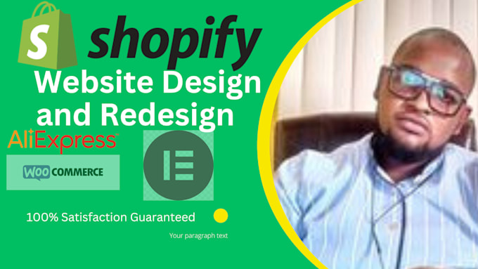 shopify store design or redesign