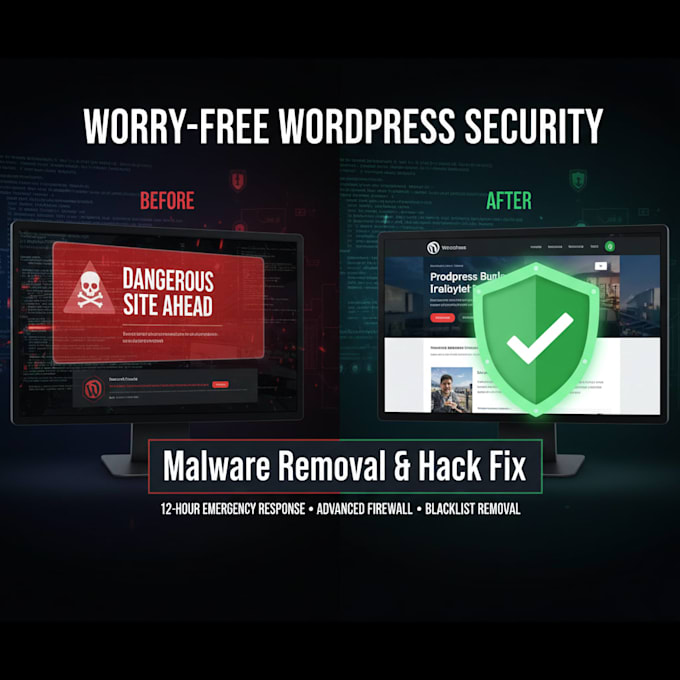 provide professional wordpress malware removal and security hardening