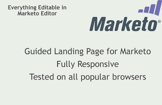 create marketo responsive landing page