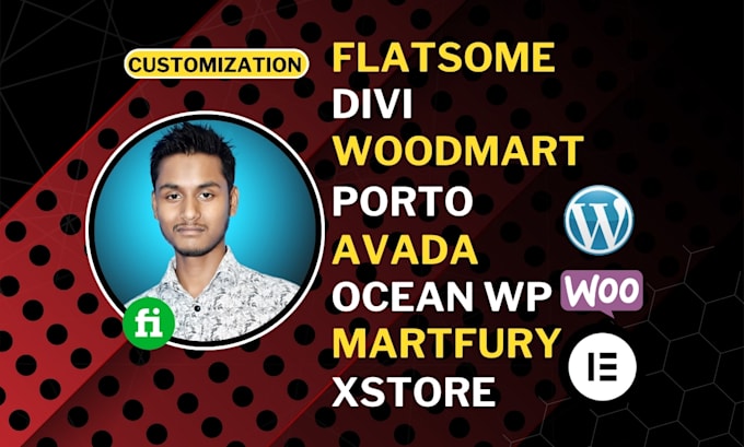 customization woocommerce store with avada woodmart porto flatsome xstore theme