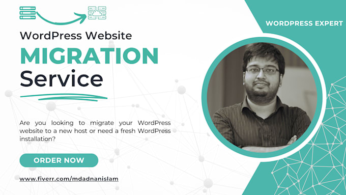 do fast wordpress website migration within 1 hour